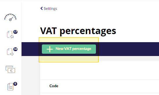 How To Add Vat Rates Banqup Romania